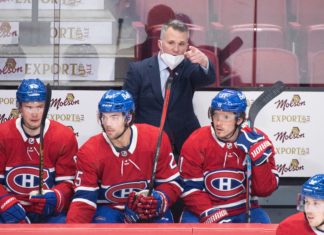 Montreal Canadiens interim head coach Martin St. Louis in February 2022
