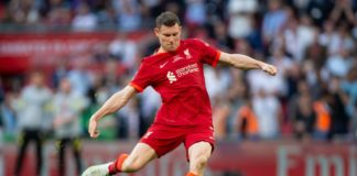 James Milner of Liverpool in May 2022