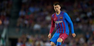 Clement Lenglet with Barca in 2022