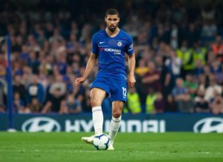 Ruben Loftus-Cheek with Chelsea in 2019