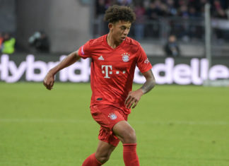 Chris Richards wth FC Bayern Muenchen in 2020