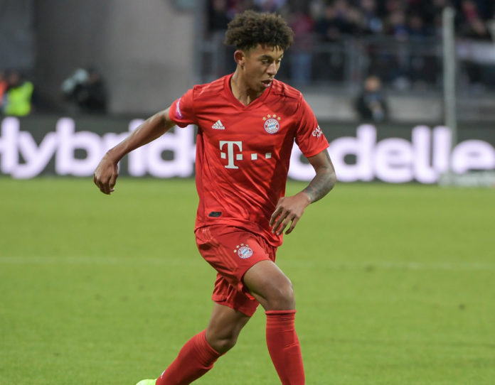 Chris Richards wth FC Bayern Muenchen in 2020