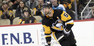 Pittsburgh Penguins defenseman Kris Letang in February 2022