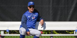 Toronto Blue Jays manager Charlie Montoyo in March 2022