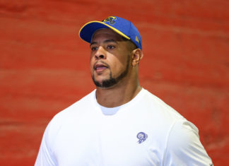 Los Angeles Rams offensive guard Rodger Saffold in 2018