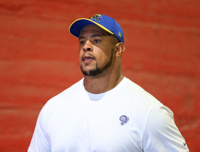 Los Angeles Rams offensive guard Rodger Saffold in 2018