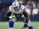 Dallas Cowboys offensive tackle Tyron Smith in 2019