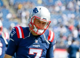 New England Patriots punter Jake Bailey in 2021