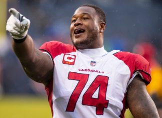 D.J. Humphries with the Cardinals in 2021