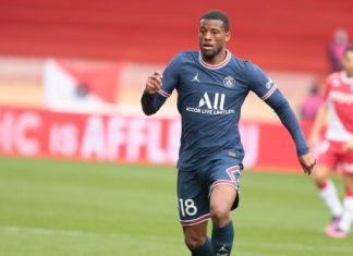 Georginio Wijnaldum of Paris Saint-Germain in March 2022