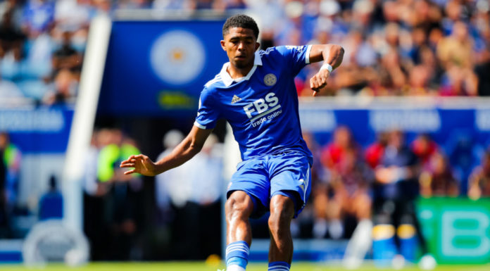 Wesley Fofana of Leicester City