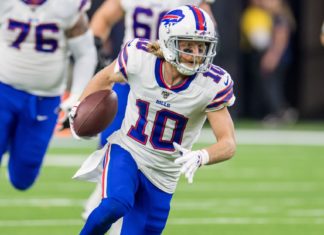 Cole Beasley with the Buffalo Bills in 2020
