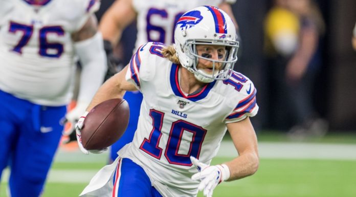 Cole Beasley with the Buffalo Bills in 2020