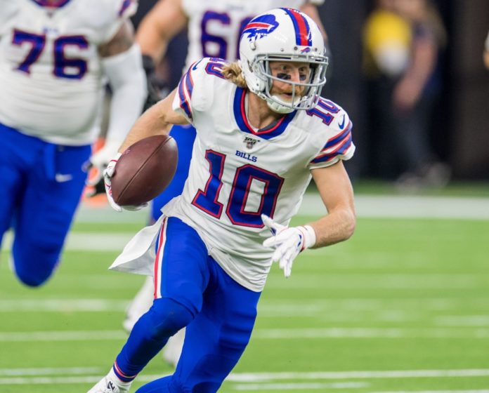 Cole Beasley with the Buffalo Bills in 2020