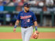 The Minnesota Twins second baseman Luis Arraes in 2021
