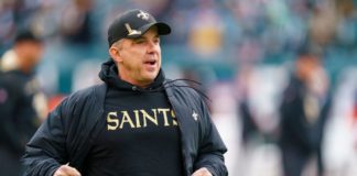 New Orleans Saints head coach Sean Payton in 2021