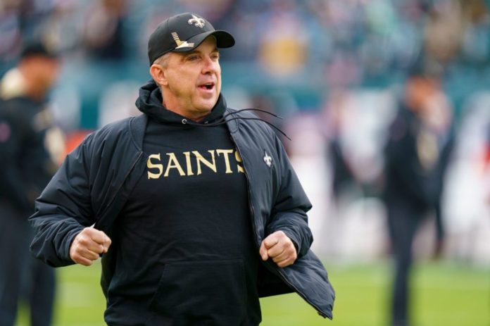 New Orleans Saints head coach Sean Payton in 2021
