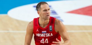 Bojan Bogdanovic (CRO) during the FIBA EuroBasket 2025 Pre-qualifiers in August 2022