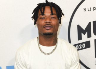 Derwin James Jr. at the Bud Light Super Bowl Music Fest in 2020