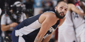 Evan Fournier of France during the Olympic Games Tokyo 2020 in 2021