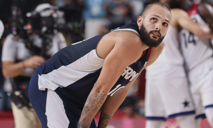 Evan Fournier of France during the Olympic Games Tokyo 2020 in 2021