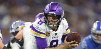 Kirk Cousins with the Minnesota Vikings in December 2022.