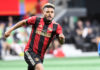 Josef Martinez during a Atlanta United v Toronto match in 2018