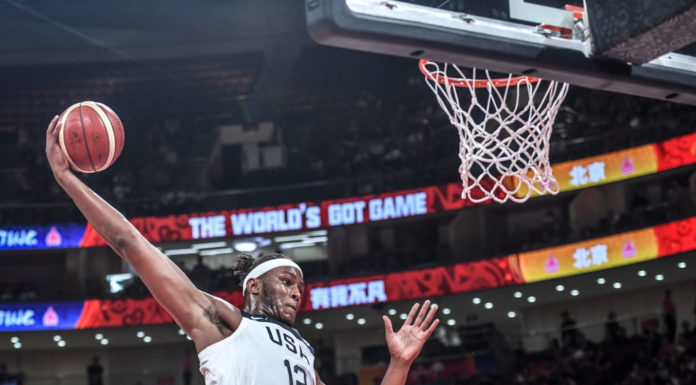 Myles Turner Signs Two-Year Extension With Pacers Myles Turner with USA in 2019