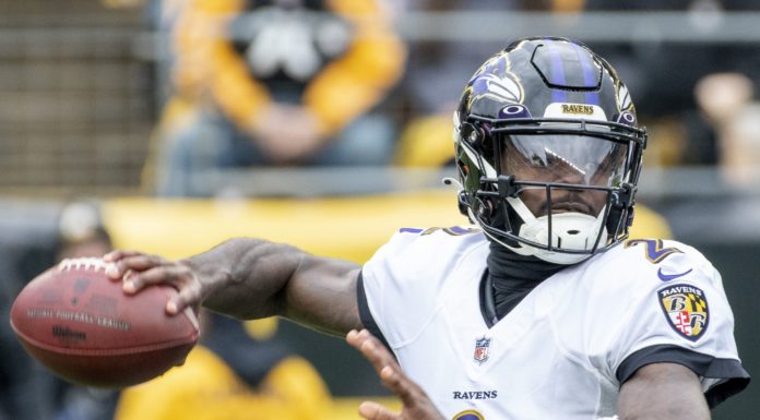 Baltimore Ravens quarterback Tyler Huntley in December 2022