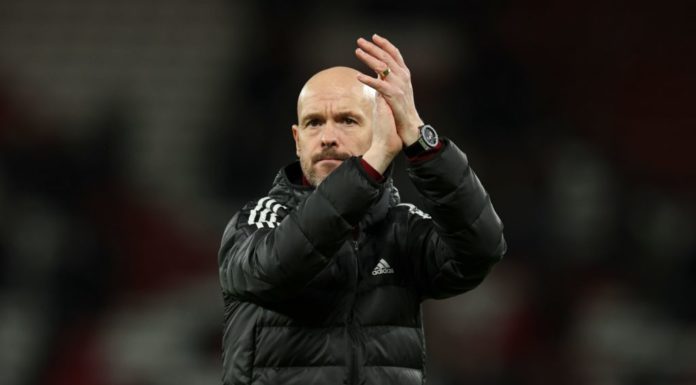 Man United Refusing Pitches to Replace Ten Hag as Manager Manchester United manager Erik ten Hag in January 2023