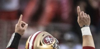 San Francisco 49ers quarterback Brock Purdy in Santa Clara, California, United States in Jan 2023