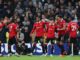 Man Utd Defeat Real Betis to Bounce Back From Liverpool Defeat Manchester United's Alejandro Garnacho celebrates scoring with Harry Maguire, Marcus Rashford, Aaron Wan-Bissaka, Marcel Sabitzer, Fred Bruno, Fernandes and Wout Weghorst in February 2023