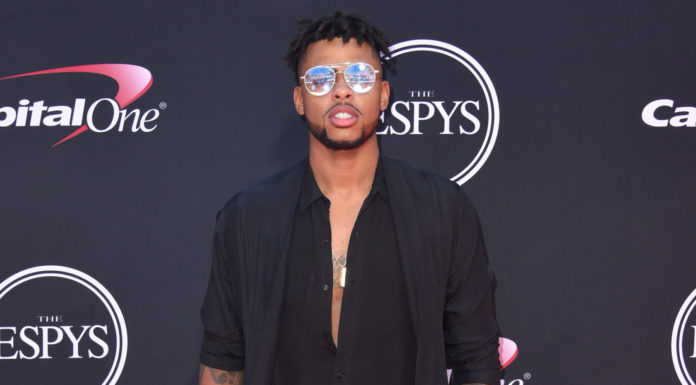 D'Angelo Russell at the ESPY Awards in July 2017