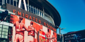 Arsenal Logo at Emirates Stadium