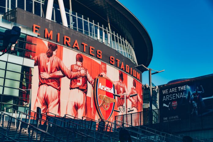 Arsenal Logo at Emirates Stadium