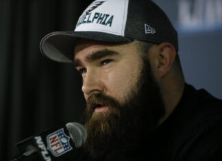 Jason Kelce in 2018.