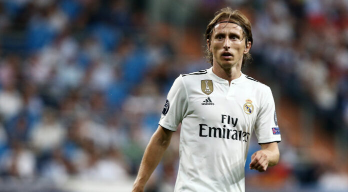 Real Madrid Advances to UCL Semis After Penalty Shootout Against Man City Luka Modric with Real Madrid in 2018.