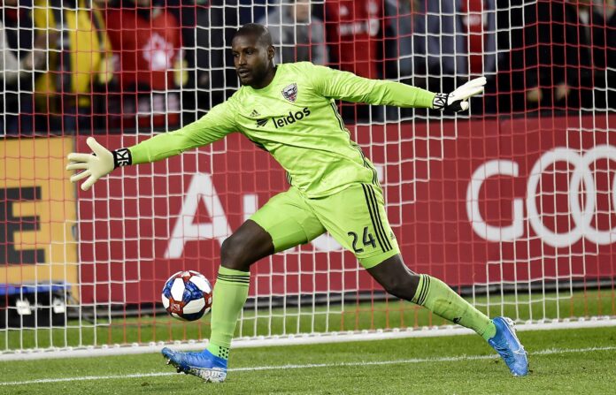 Bill Hamid with D.C. United in 2019