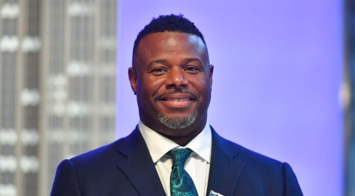 Ken Griffey Jr. in April 2022.