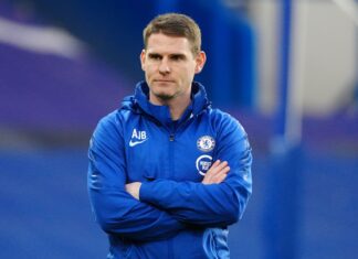 Chelsea Assistant coach Anthony Barry in 2021