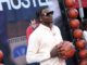 Timberwolves’ Anthony Edwards Changes His Jersey to No. 5 Anthony Edwards at the "Hustle" film premiere in 2022