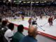 NHL game between The Minnesota Wild-Chicago Blackhawks at Xcel Energy Center
