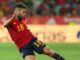Jordi Alba of Spain in September 2022