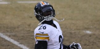 Le’veon Bell practicing with the Steelers in 2013