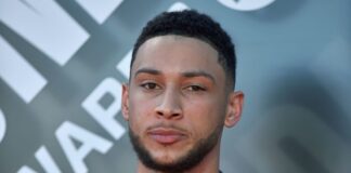 Rookie of the Year award winner Ben Simmons attends the 2018 NBA Awards