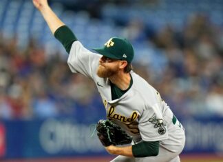 Oakland Athletics starting pitcher in 2022
