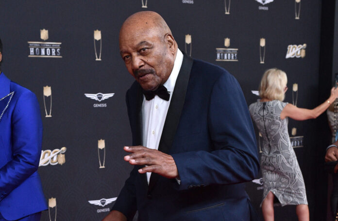 Jim Brown attends the 9th Annual NFL Honors in 2020