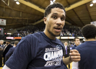 Josh Hart with Villanova Wildcats in 2017