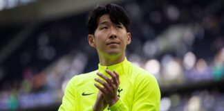 Son Heung-Min of Tottenham Hotspur in May 2023