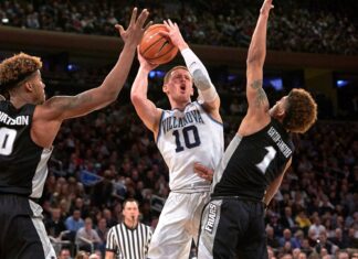 Wildcats guard Donte DiVincenzo in 2018
